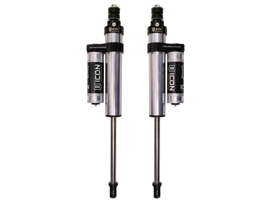 ICON 2001-10 GM 2500/3500 HD, 6-8” Lift, Front 2.5 VS Piggyback Res Shocks, Pair for Chevrolet Silverado