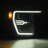 21-23 Ford F150 / 21-23 Ford F150 Raptor LUXX-Series LED Projector Headlights Black | AlphaRex