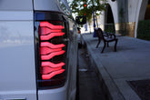 21-23 Ford F150 LUXX-Series LED Tail Lights Black | AlphaRex