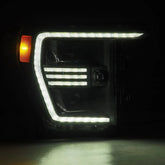 21-23 Ford F150 PRO-Series Halogen Projector Headlights Black | AlphaRex