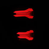 21-23 Ford F150 (with BLIS) LUXX-Series LED Tail Lights Black-Red | AlphaRex