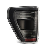 21-23 Ford F150 (wth BLIS) LUXX-Series LED Tail Lights Alpha-Black | AlphaRex