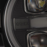21-25 Ford Bronco / 22-25 Bronco Raptor NOVA-Series LED Projector Headlights Black | AlphaRex
