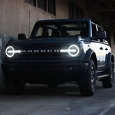 21-25 Ford Bronco / 22-25 Ford Bronco Raptor NOVA-Series LED Projector Headlights Alpha-black | AlphaRex