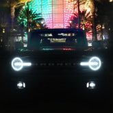 21-25 Ford Bronco / 22-25 Ford Bronco Raptor NOVA-Series LED Projector Headlights Alpha-black | AlphaRex