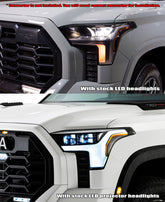 22-25 Toyota Tundra/Sequoia NOVA-Series LED Projector Headlights Alpha-Black | AlphaRex