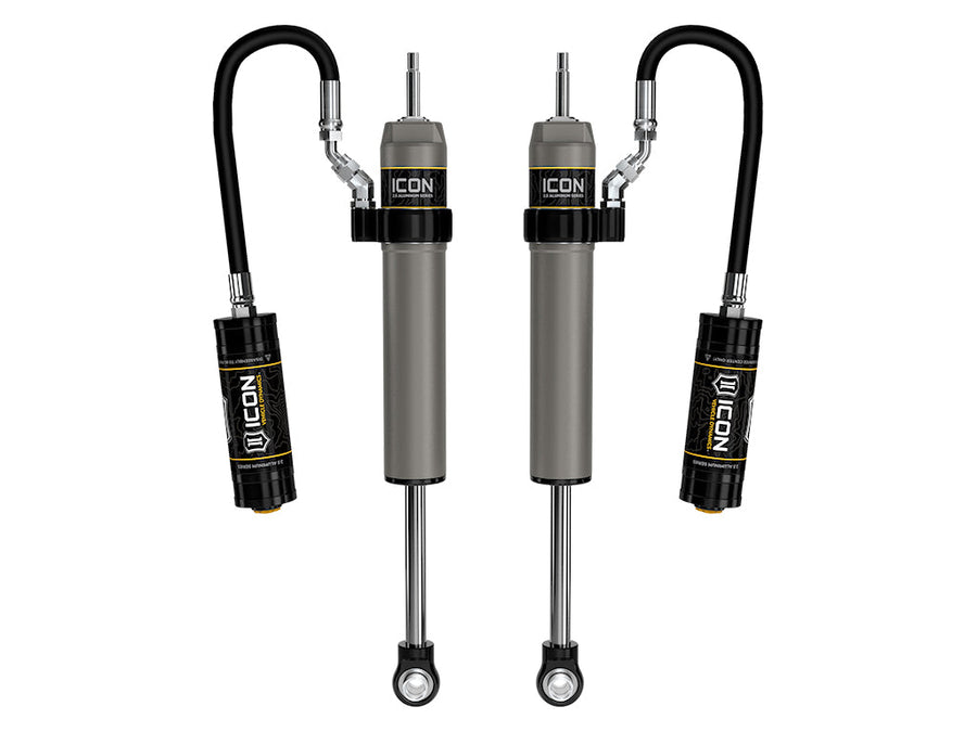 ICON 2025-2026 Toyota 4Runner, 0-3” Lift, Rear, V.S. 2.5 Aluminum Series Shock Absorbers, Remote Reservoir, Pair for Toyota 4Runner