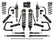 ICON 2023-2025 Toyota Sequoia, 3-4.25" Lift, Stage 3 3.0 Suspension System, Tubular for Toyota Sequoia