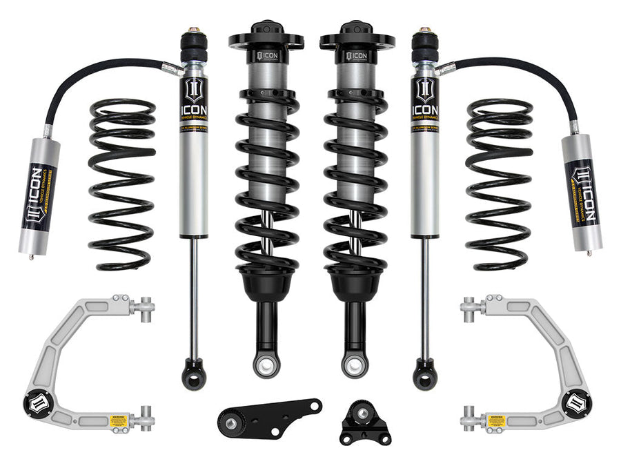ICON 2024-2025 Toyota Tacoma 1.25-3" Lift, Stage 3 Suspension System, Billet, Triple Rate Rear Springs for Toyota Tacoma