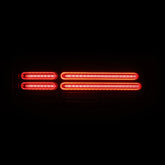 23-25 Nissan Z Quad-Loop Style NOVA-Series Prismatic LED Tail Lights Black | AlphaRex