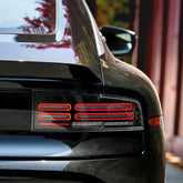 23-25 Nissan Z Quad-Loop Style NOVA-Series Prismatic LED Tail Lights Black | AlphaRex