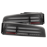 23-25 Nissan Z Quad-Loop Style NOVA-Series Prismatic LED Tail Lights Black | AlphaRex