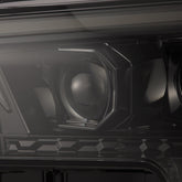 24-25 Toyota Tacoma / 25-up 4Runner OG-Style LUXX-Series LED Projector Headlights Alpha-Black | AlphaRex