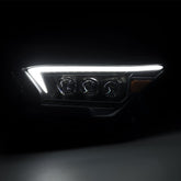24-25 Toyota Tacoma /25-up 4Runner OG-Style NOVA-Series LED Projector Headlights Black | AlphaRex