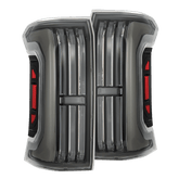 24-25 Toyota Tacoma NOVA-Series Prismatic LED Tail Lights Black | AlphaRex
