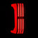24-25 Toyota Tacoma NOVA-Series Prismatic LED Tail Lights Black-Red | AlphaRex