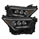 24-25 Toyota Tacoma / 25-up 4Runner NOVA-Series LED Projector Headlights Black | AlphaRex