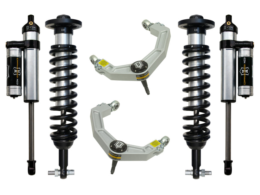 ICON 2014 Ford F-150 2WD, 0-2.63" Lift, Stage 3 Suspension System, Billet for Ford F-150