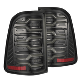 25 Ram 1500 LUXX-Series LED Tail Lights Alpha-Black | AlphaRex
