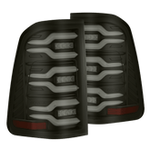 25 Ram 1500 LUXX-Series LED Tail Lights Black | AlphaRex