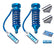 King Shocks 2.5 Performance Coilovers w/ Remote Reservoir Front Pair for 2005-2021 Nissan Frontier 4WD w/0-2.5" lift for Nissan Frontier