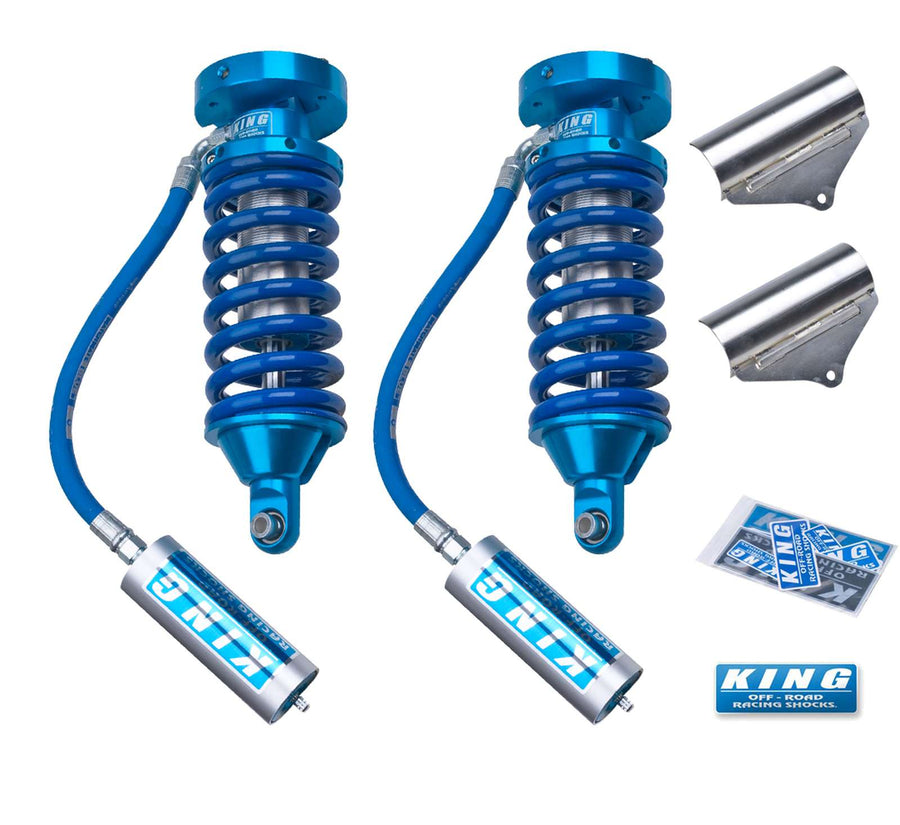King Shocks 2.5 Performance Coilovers w/ Remote Reservoir Front Pair for 2005-2021 Nissan Frontier 4WD w/0-2.5" lift for Nissan Frontier