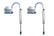 King Shocks 2.5 Performance w/ Adjustable Remote Reservoir Shocks Pair 25001-121A-PC6