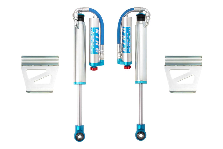 King Shocks 2.5 Performance w/ Remote Reservoir Shocks Rear Pair for 2006-2014 Toyota FJ Cruiser 4WD for Toyota FJ Cruiser