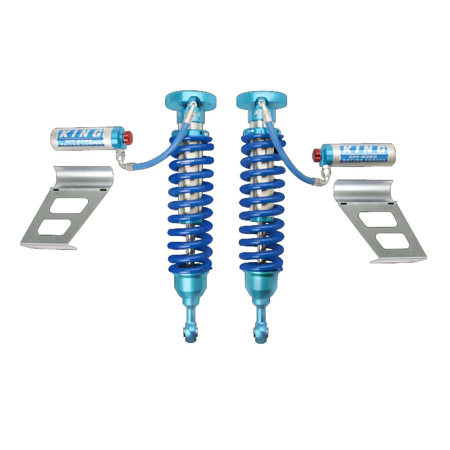 King Shocks 2.5 Performance Ext Coilovers w/ Adjustable Remote Reservoir Pair for 2007-2023 Toyota Tundra Ext Trav for Toyota Tundra