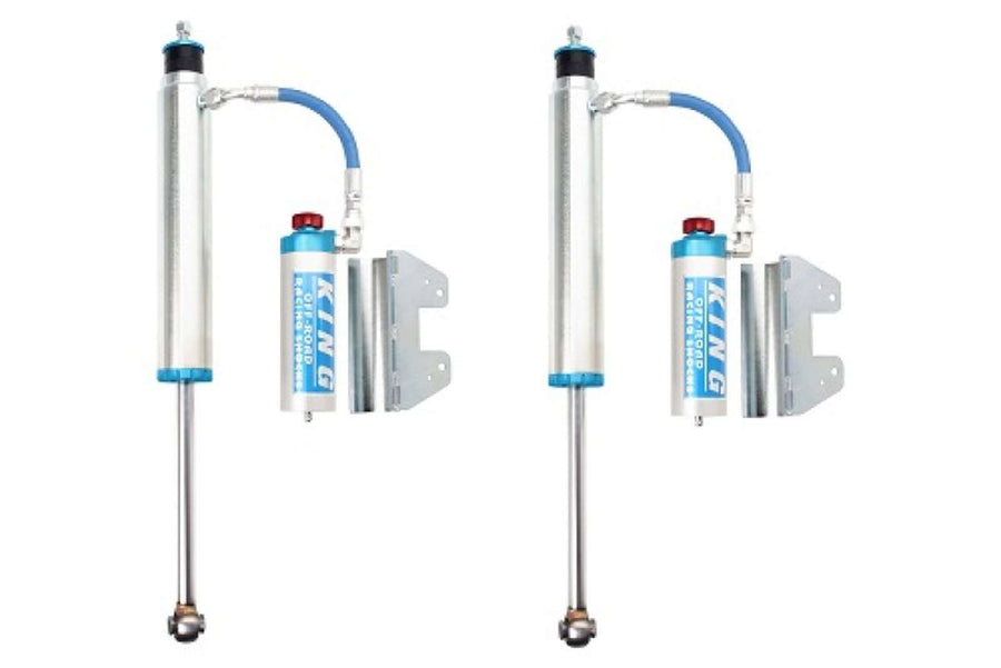 King Shocks 2.5 Performance w/ Remote Reservoir Shocks Rear Pair for 2007-2021 Toyota Tundra 4WD for Toyota Tundra