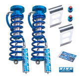 King Shocks 2.5 Performance Coilovers Conversion w/ Remote Reservoir Front Pair for 2005-2016 Ford F250 Super Duty 4WD for Ford Super Duty