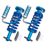 King Shocks 2.5 Performance Coilovers w/ Remote Reservoir Front Pair for 2007-2018 Chevrolet Silverado 1500 4WD for Chevrolet Silverado