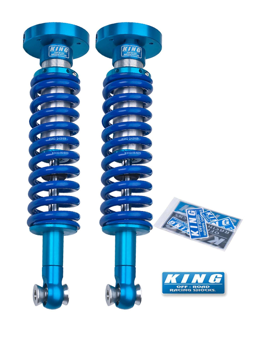 King Shocks 2.5 Performance Coilovers Front Pair for 2004-2008 Ford F150 RWD w/0-3" lift for Ford F-150