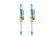 King Shocks 2.5 Performance Piggyback Shocks Rear Pair for 2005-2016 Ford F350 Super Duty 4WD for Ford Super Duty