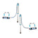 King Shocks 2.5 Performance w/ Adjustable Remote Reservoir Shocks Pair 25001-172A