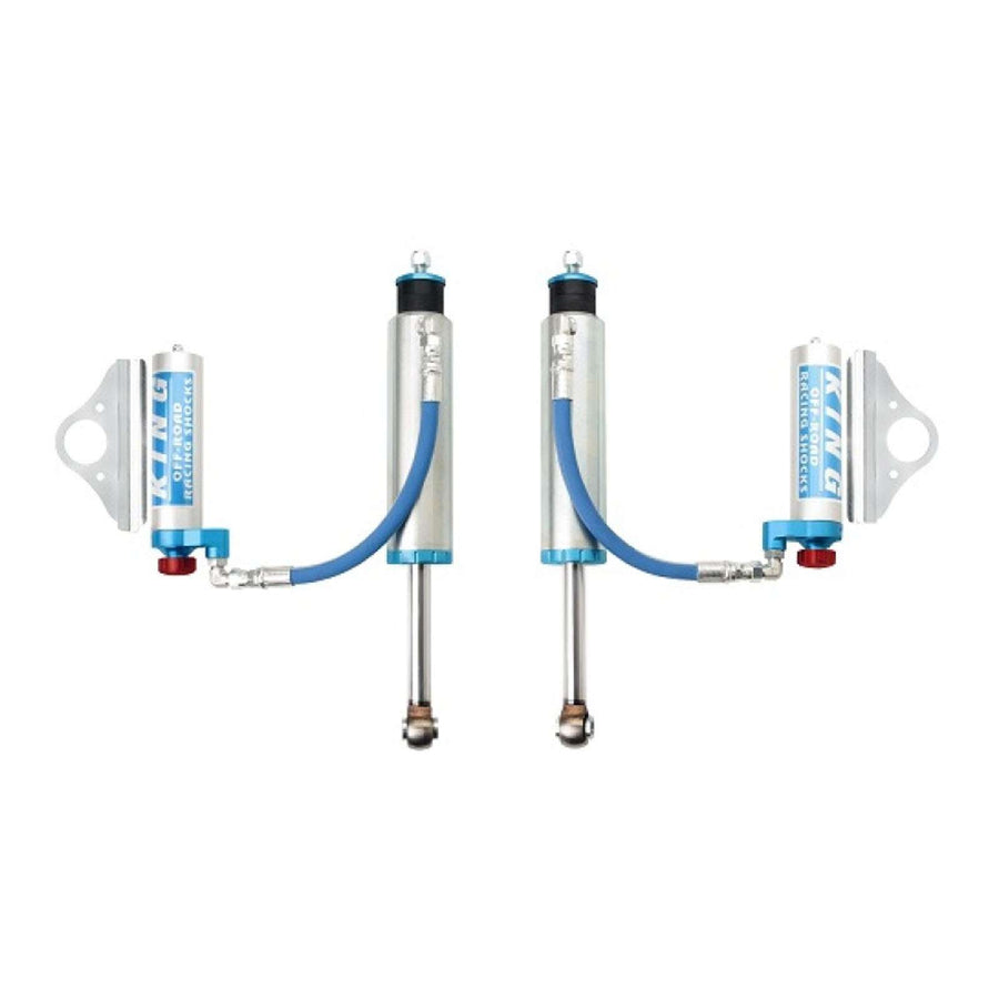 King Shocks 2.5 Performance w/ Remote Reservoir Shocks Front Pair for 2000-2010 GMC Sierra 2500 HD 4WD w/0-2.5" lift for GMC Sierra