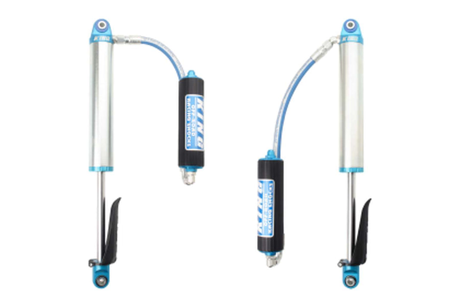 King Shocks 2.5 Performance w/ Remote Reservoir Shocks Rear Pair for 2019-2024 GMC Sierra 1500 4WD for GMC Sierra
