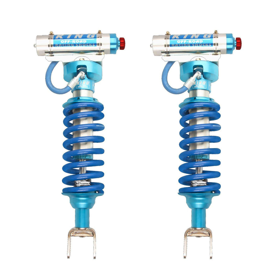 King Shocks 2.5 Performance Coilovers w/ Remote Reservoir Front Pair for 2019-2024 Ram 1500 4WD for Ram 1500