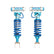 King Shocks 2.5 Performance Coilovers w/ Remote Reservoir Front Pair for 2019-2024 Ram 1500 4WD for Ram 1500