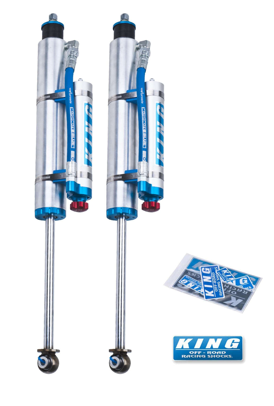 King Shocks 2.5 Performance Piggyback Adjustable Shocks Pair 25001-223A