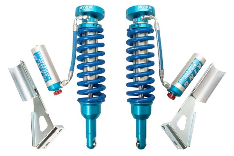 King Shocks 2.5 Performance Ext Coilovers w/ Adjustable Remote Reservoir Pair for 2005-2020 Toyota Tacoma 4WD RWD for Toyota Tacoma