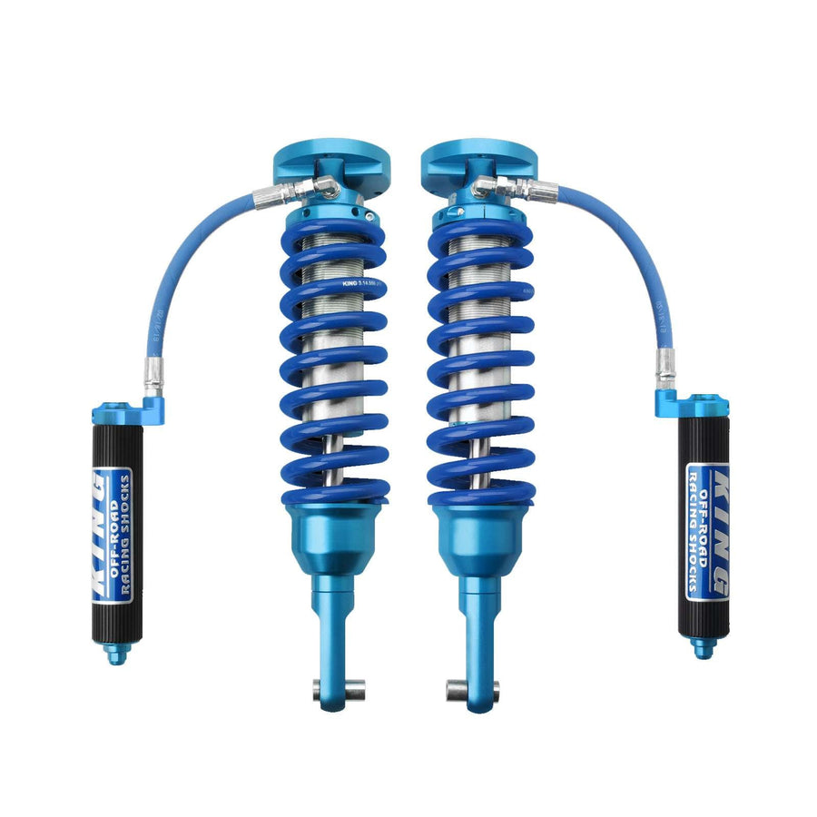 King Shocks 2.5 Performance Coilovers w/ Remote Reservoir Front Pair for 1999-2006 Mitsubishi Montero 4WD RWD