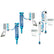 2.5 Performance Series Shocks Set for 2010-2024 Toyota 4Runner 4WD for Toyota 4Runner