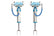 King Shocks 2.5 Performance Ext Coilovers w/ Remote Reservoir Front Pair for 2011-2022 GMC Sierra 2500 HD 4WD for GMC Sierra