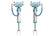 King Shocks 2.5 Performance w/ Remote Reservoir Shocks Front Pair for 2011-2022 GMC Sierra 3500 HD 4WD w/0" lift for GMC Sierra