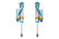 King Shocks 2.5 Performance Piggyback Adjustable Shocks Rear Pair for 1984-2000 Toyota XJ 4WD