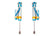 King Shocks 2.5 Performance Piggyback Shocks Rear Pair for 1984-2000 Toyota XJ 4WD