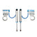 King Shocks 2.5 Performance Piggyback Shocks Front Pair for 2003-2012 Ram 3500 4WD for Ram 3500