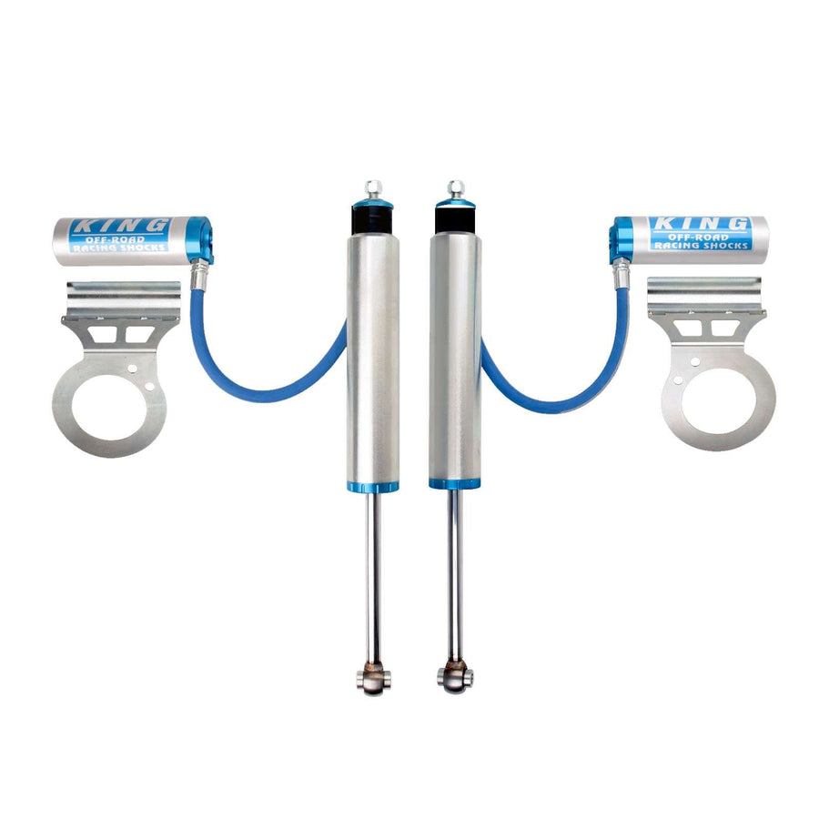 King Shocks 2.5 Performance Piggyback Shocks Front Pair for 2003-2012 Ram 3500 4WD for Ram 3500