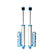 King Shocks 2.5 Performance Piggyback Shocks Rear Pair for 2013-2022 Ram 3500 4WD for Ram 3500